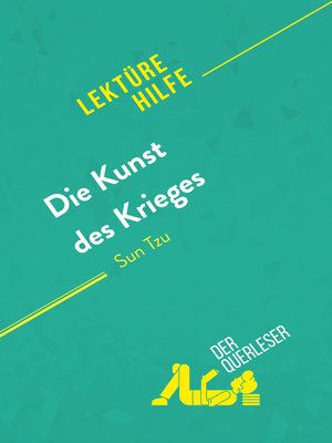 cover image of Die Kunst des Krieges von Sun Tsu (Lektürehilfe)